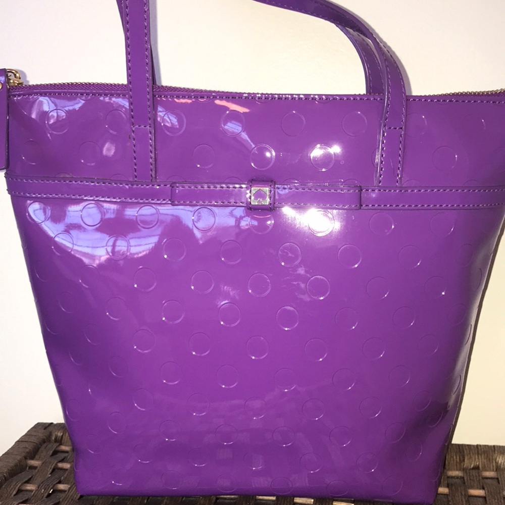 Kate Spade Purple Tote Purse